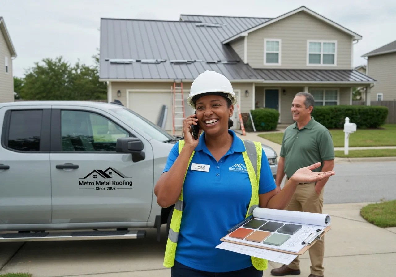 Storm Damage Metal Roof Repair in Grantsburg, IN